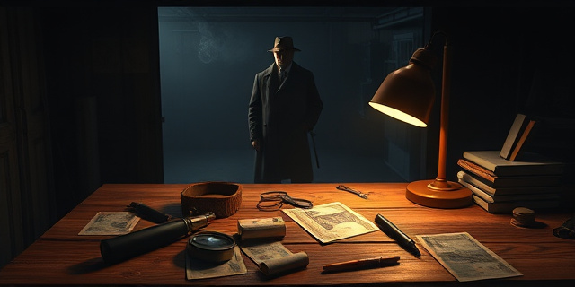 Una ilustración cinematográfica estilo 