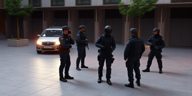 Una red de tráfico de armas y drogas desmantelada en Cataluña y Andalucía, con agentes policiales llevando a cabo detenciones y registros en diferentes ubicaciones.